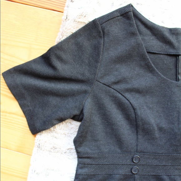 Reitmans Pencil Dress Midi Black Size 14 - Picture 4 of 8